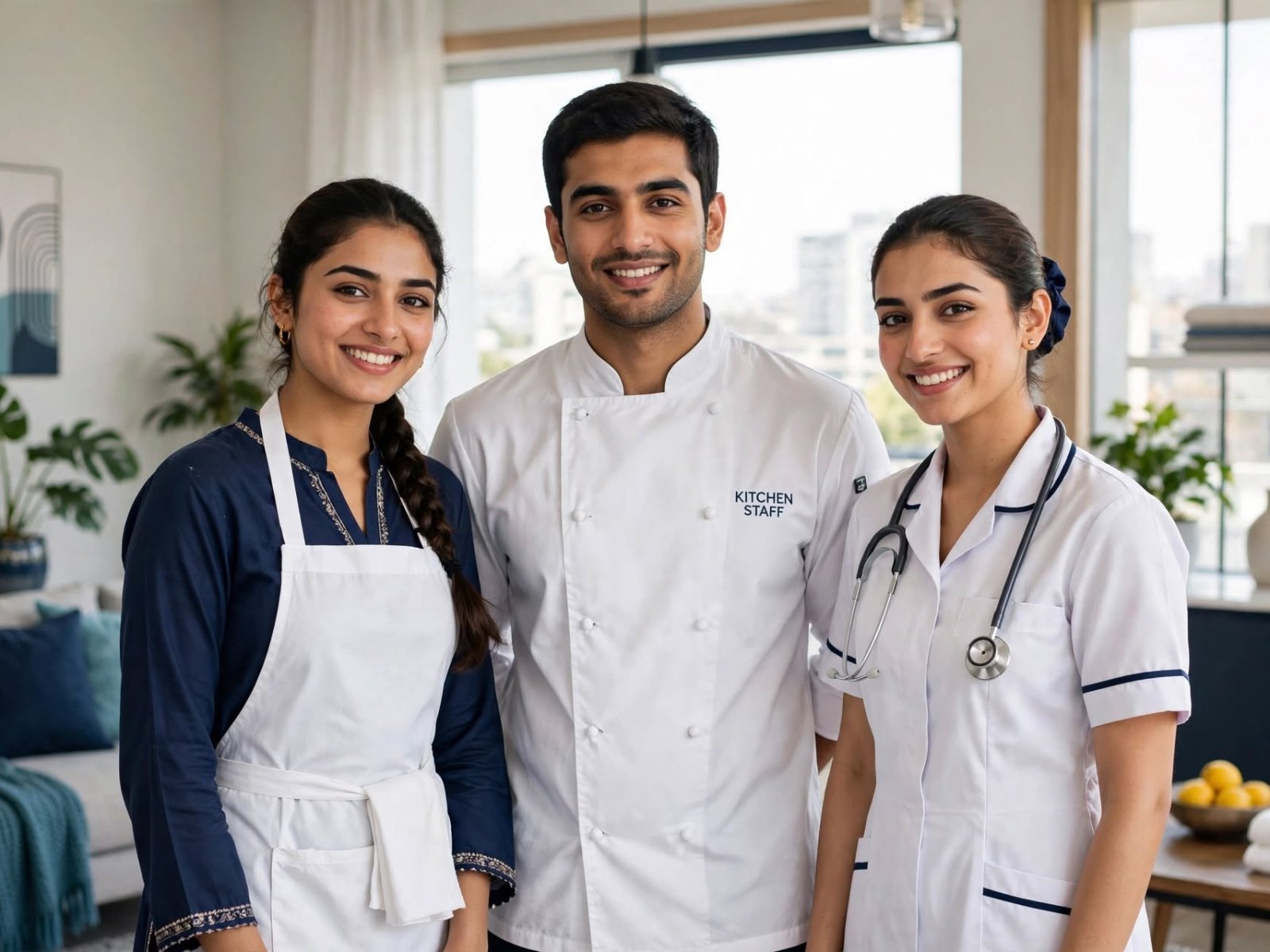 All services — verified household and office staff